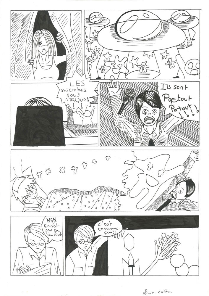 Planche BD Luna Costa