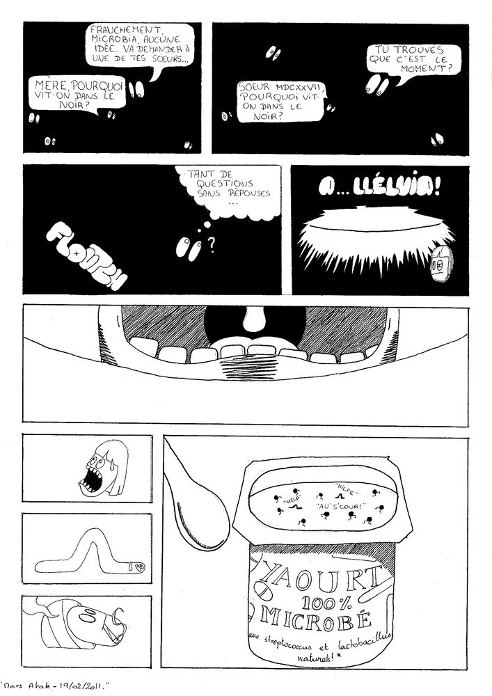 Planche BD Mars Atack