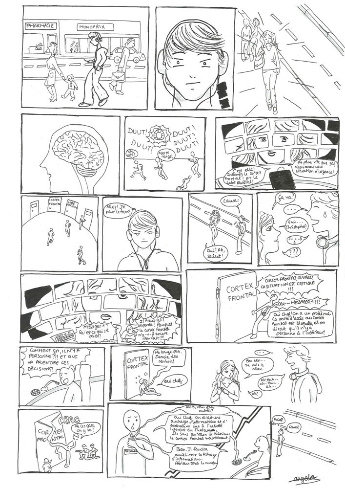 Planche BD Angela