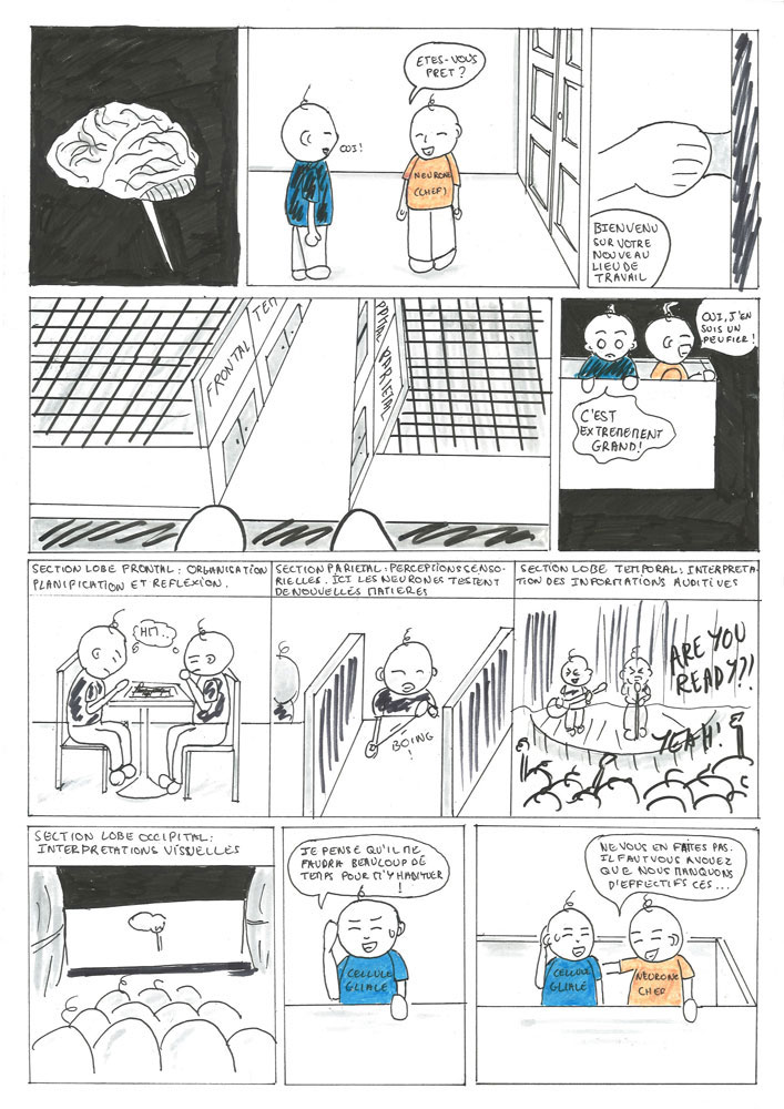 Planche BD Stephanie 1