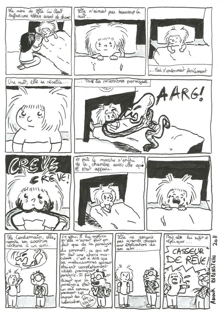 Planche BD Anouk