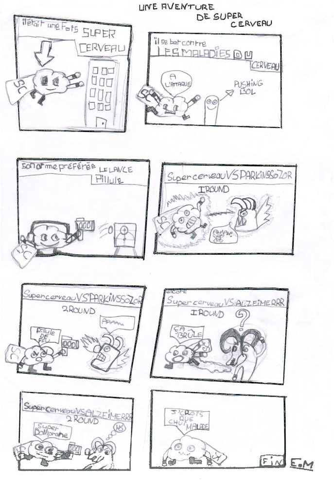 Planche BD Elliot