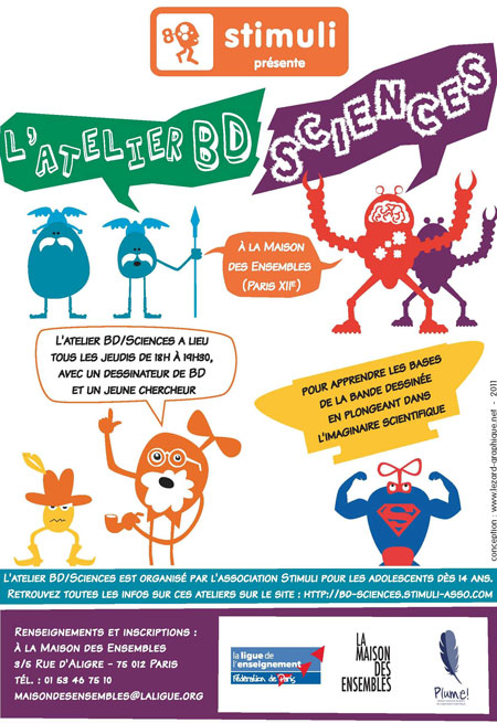 Ateliers bd science à la MdE